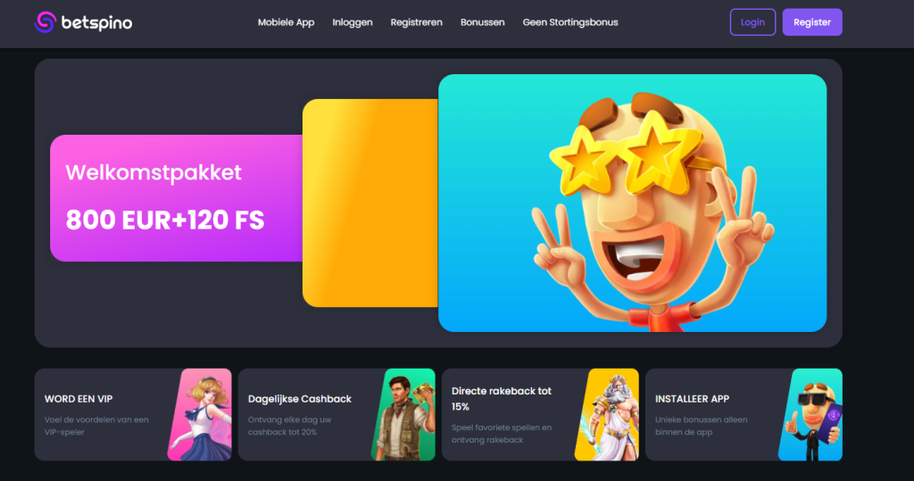 betspino no deposit casino bonus
