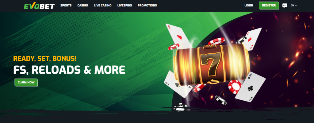 evobet no deposit bonus casino